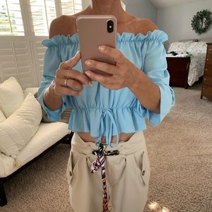 Off the shoulder top